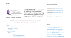 Desktop Screenshot of livingunbound.net