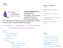 Tablet Screenshot of livingunbound.net